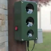 Répulsif Électronique Anti-Rongeurs et Renards CH300G - 3000m²