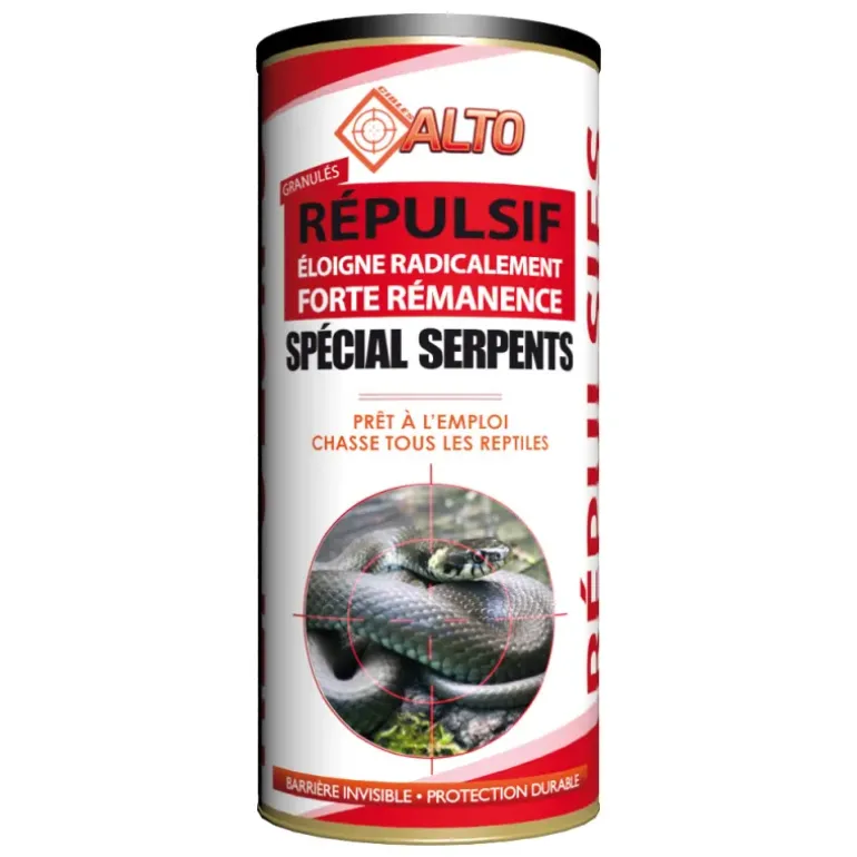 Répulsif serpent granulés 400 g forte rémanence