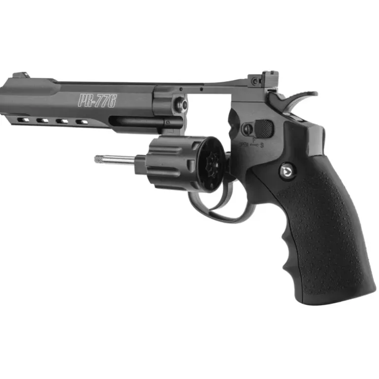 Révolver PR776 cal 4.5 8 coups 125m/s L29cm