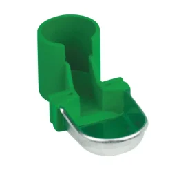 Sabot abreuvoir porte-bouteille de cage vert - GAUN