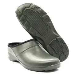 Sabots Cloack en plastique fourrés EVA vert 39 à 46