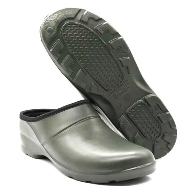 Sabots Cloack en plastique fourrés EVA vert 39 à 46