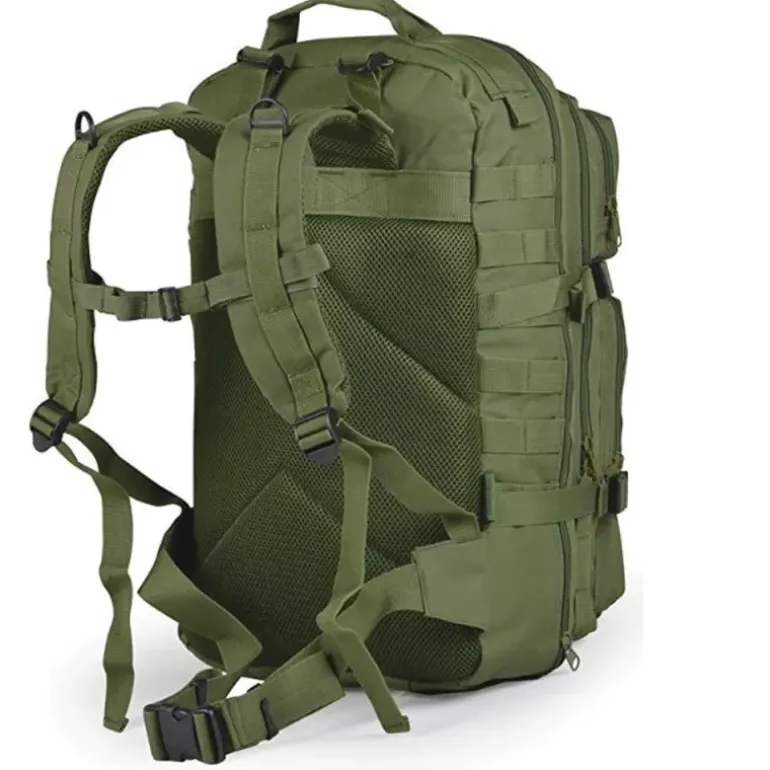 Sac à dos Assault 4 compartiments kaki 36L 50 x 30 x 27cm
