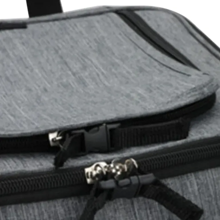 Sac à dos pour animaux 32,5 x 25 x 40 cm gris
