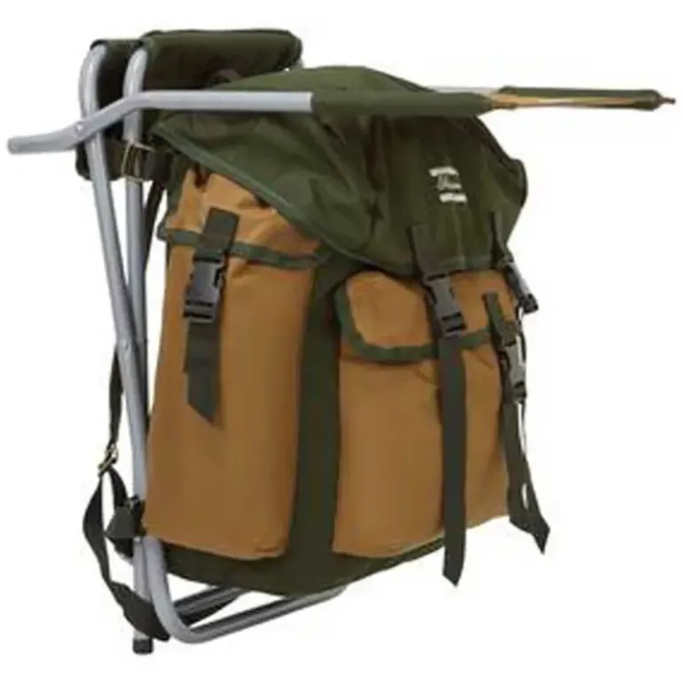 Sac à dos siège pliable avec structure en acier - 2,8 kg