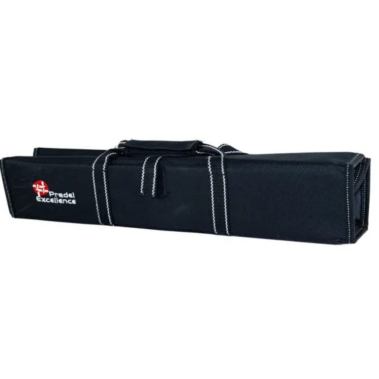 Sac coutellerie 9 pièces acier inox lame 26cm rangement nylon