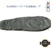 Sac de Couchage Confort Momie - Polyester 210T - Vert Armée