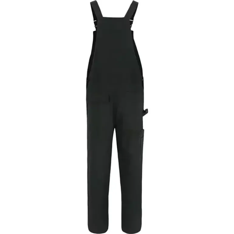 Salopette de travail homme Herock Ovius - Noir - 300 g/m²
