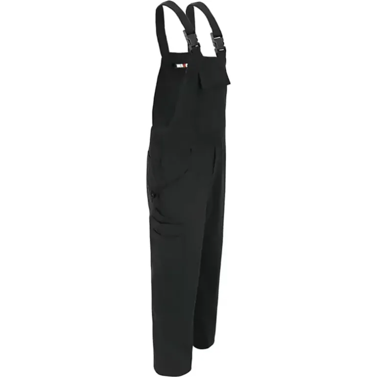 Salopette de travail homme Herock Ovius - Noir - 300 g/m²