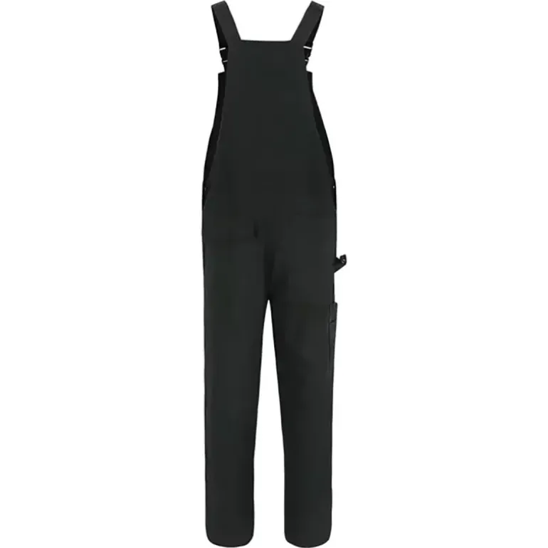 Salopette de travail homme Herock Ovius - Noir - 300 g/m²