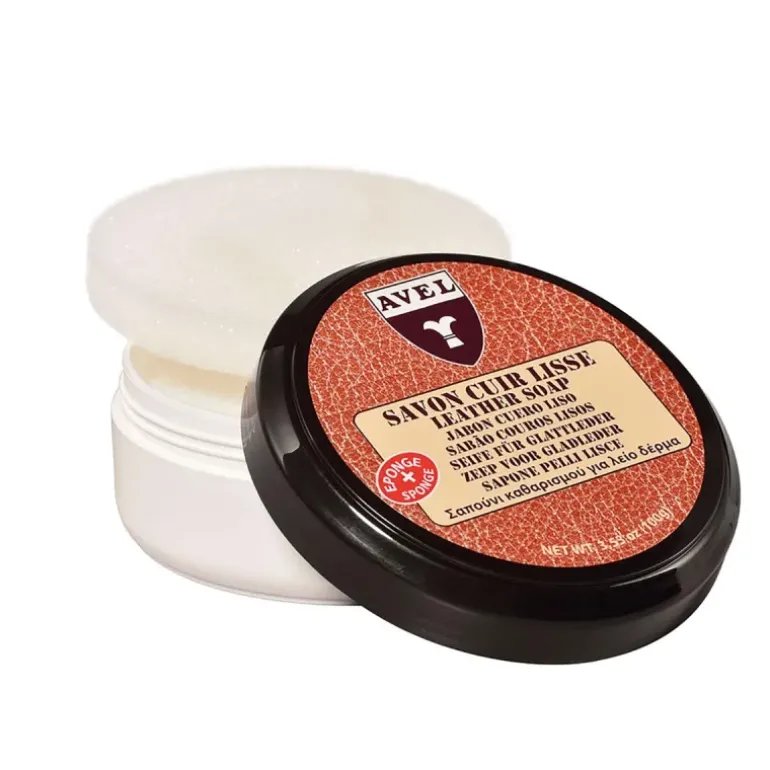 Savon Cuir Régénérant et Nettoyant 100ml - Avel