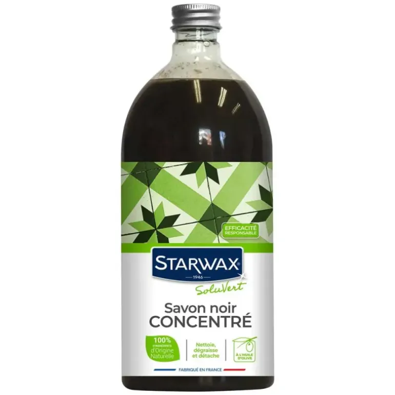 Savon noir concentré huile d'olive multi-usages 1L Starwax
