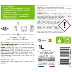 Savon noir concentré huile d'olive multi-usages 1L Starwax