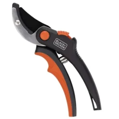 Sécateur Black&Decker® 20cm - Coupe précise et ergonomique