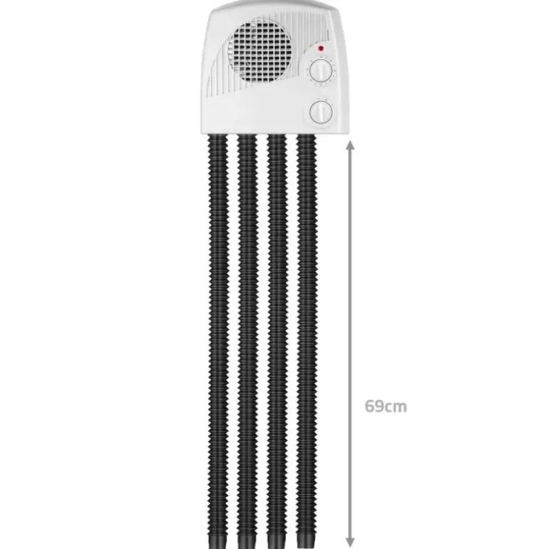 Sèche chaussures et bottes électrique 4 tuyaux 350W
