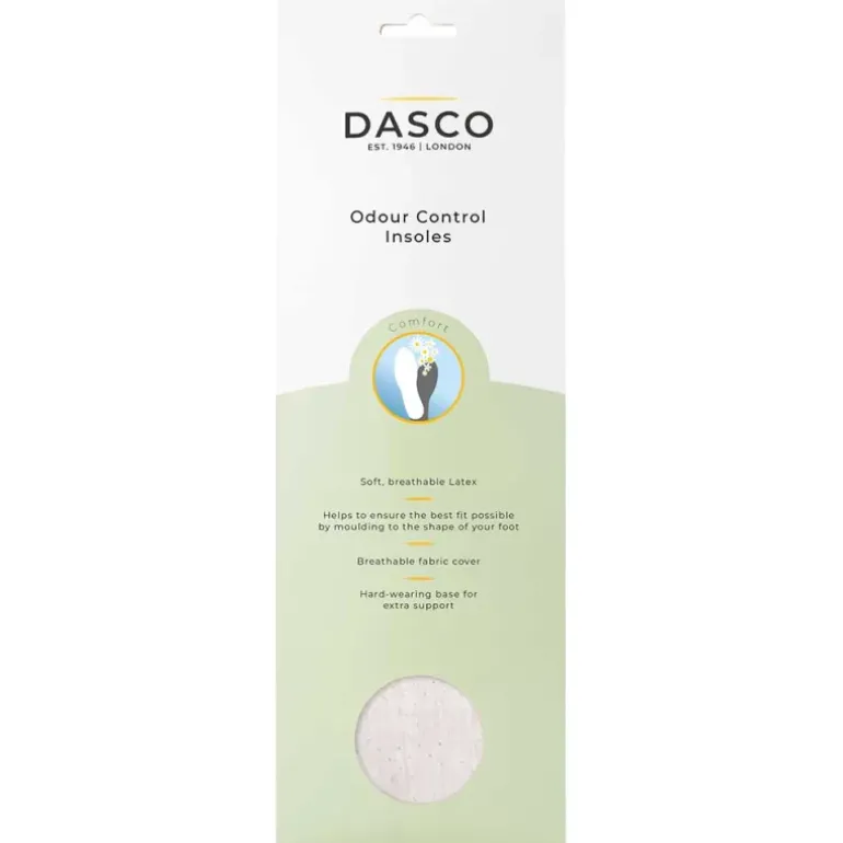 Semelles anti-odeur latex mousse découpables - 1 paire absorbante