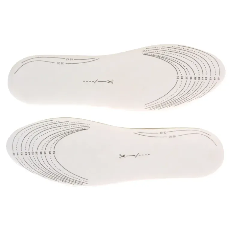 Semelles découpables mémoire de forme mousse viscoélastique