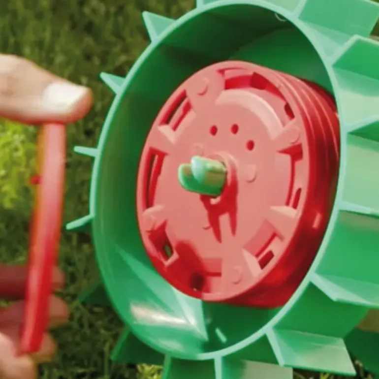 Semoir manuel graines Super Seeder 6 disques avec manche