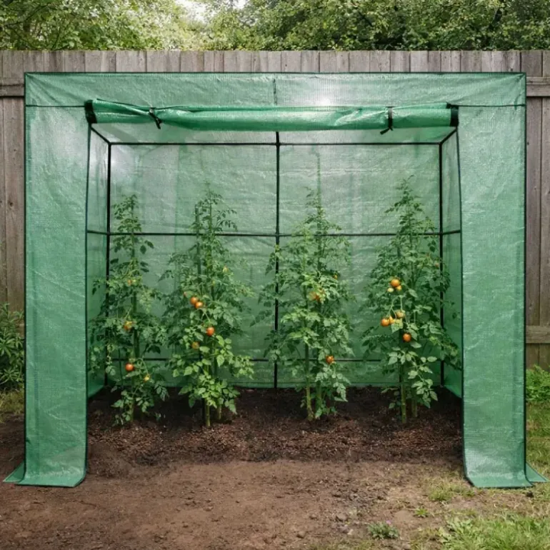 Serre à tomates jardin 79 X 200 X 169 cm