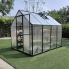 Serre de jardin en aluminium et polycarbonate 4,16 m² - 235x177x192 cm