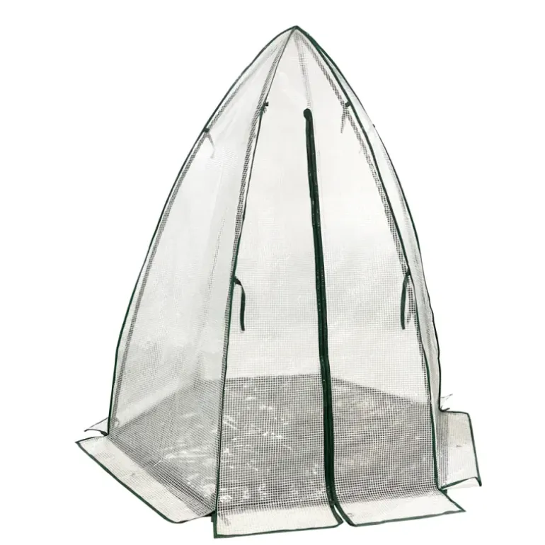 Serre d'hivernage dôme transparente protection plantes hiver