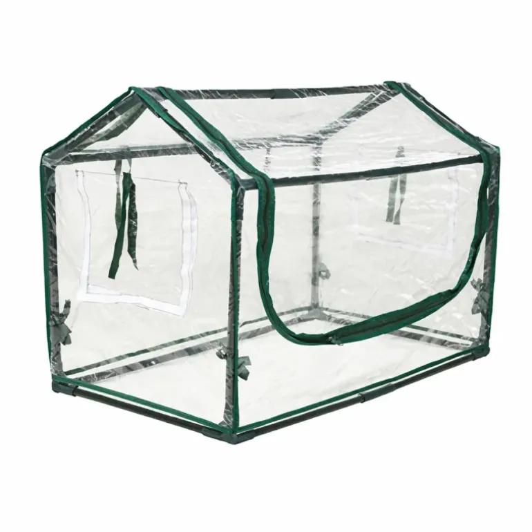 Serre plastique cadre métal 40x78x50cm