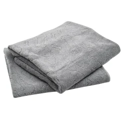 Serviette Microfibre pour Chien - Motif Os Gris 110x60cm
