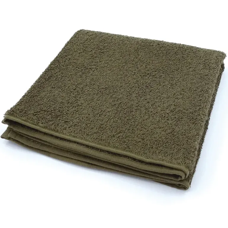 Serviette militaire kaki en coton 50x100 cm - Patrol DCA France