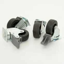 Set 4 Roues pour cage transport IATA - Transport animaux par avion