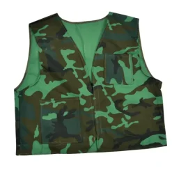 Set de chasse pour enfant - jumelles fusil cartouches gilet camo