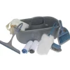 Set nettoyage 8 pièces microfibre brosse pelle balayette gants
