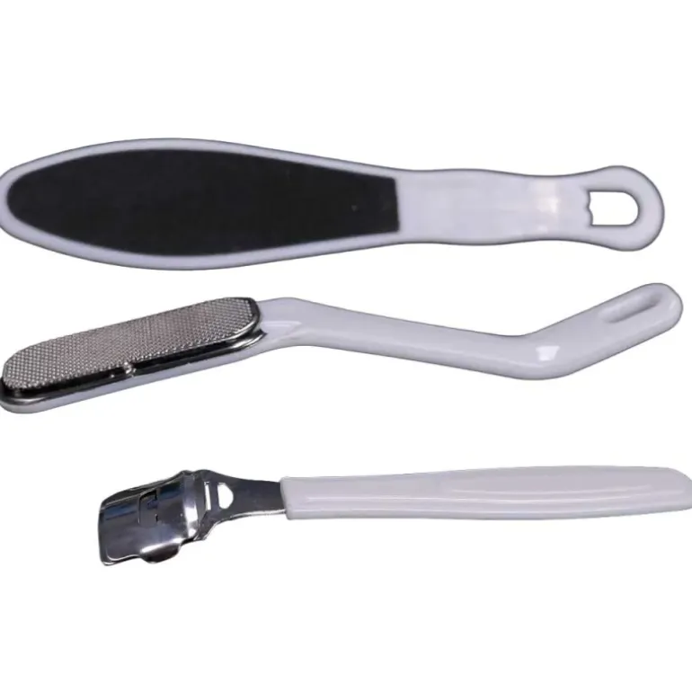 Set pédicure 3 pièces - Kit manucure complet soins pieds