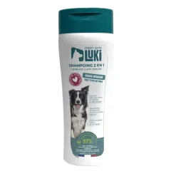 Shampoing 2 en 1 anti-odeurs pour chiens 300ml