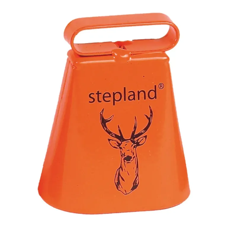 Sonnaillon 5 cm motif Cerf Orange
