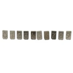 Série de 10 chiffres pour pince à tatouer 7mm