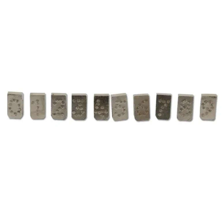 Série de 10 chiffres pour pince à tatouer 7mm