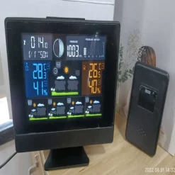 Station météo Forecast + - Noir