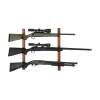 Support mural pour 3 armes en bois et acier - 315.0650