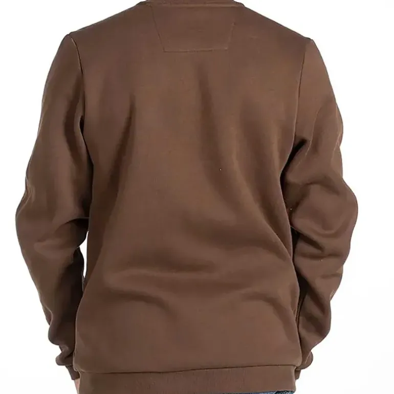 Sweat-Shirt Homme Redstone Crew Neck Marron - Winchester®