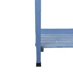 Table de rempotage en bois avec bac plastique - 114x46x120cm