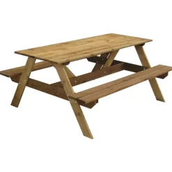 Table pique-nique en bois traité autoclave 160 cm