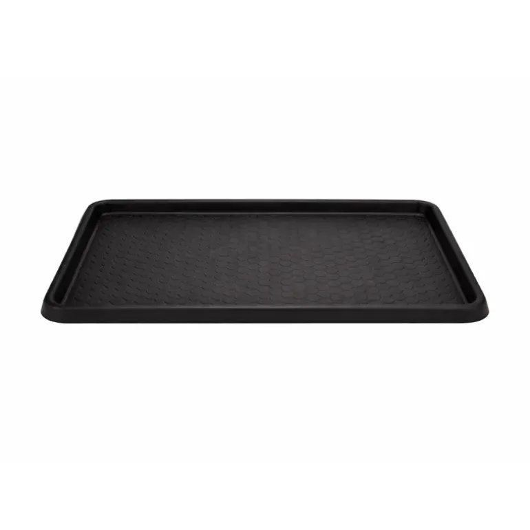 Tapis flexible polyvalent 60x40cm noir chaussures maison voiture