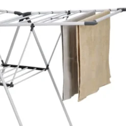 Étendoir à linge métal pliable 16 m – robuste et pratique