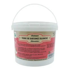 Terre de diatomée blanche qualité alimentaire 400g
