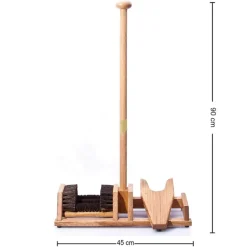 Tire-Bottes avec Brosses de Nettoyage Polypropylène - Hauteur 90 cm