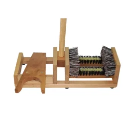 Tire-Bottes avec Brosses de Nettoyage Polypropylène - Hauteur 90 cm