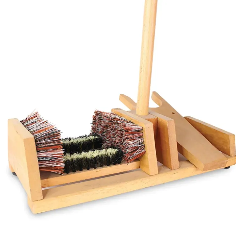 Tire-Bottes avec Brosses de Nettoyage Polypropylène - Hauteur 90 cm