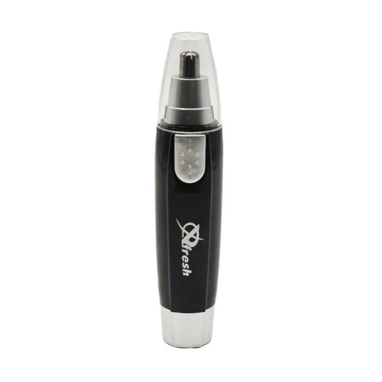 Tondeuse Nez et Oreilles Inox Sans Fil à Pile AA