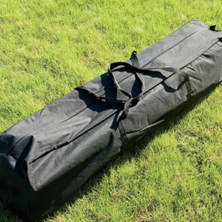 Tonnelle pliante 3x4 m en acier verte avec parois latérales