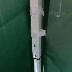 Tonnelle pliante 3x4 m en acier verte avec parois latérales
